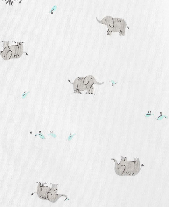 Carter's Baby Boys or Girls ElephantPrint Cotton Sleep Bag Macy's