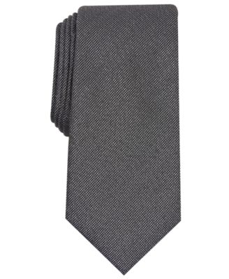 Alfani - Men's Solid Texture Slim Tie