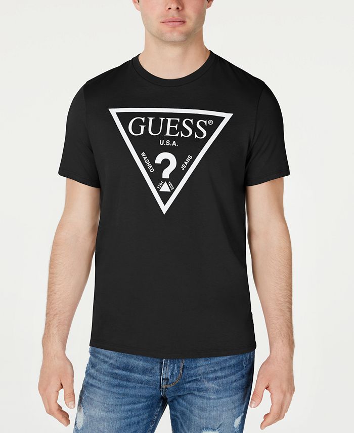 GUESS Men's Logo Graphic T-Shirt - Macy's