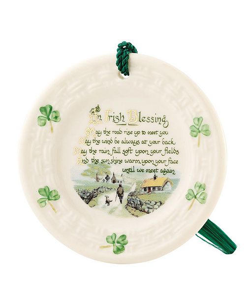 Belleek Pottery Irish Blessing Ornament Reviews All Holiday