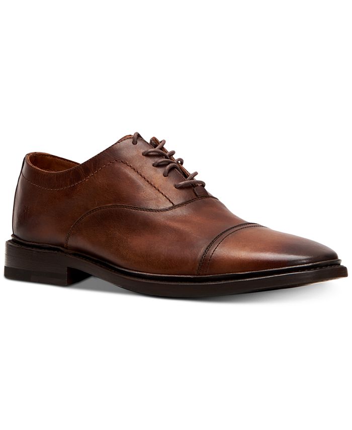Frye paul bal leather oxford discount