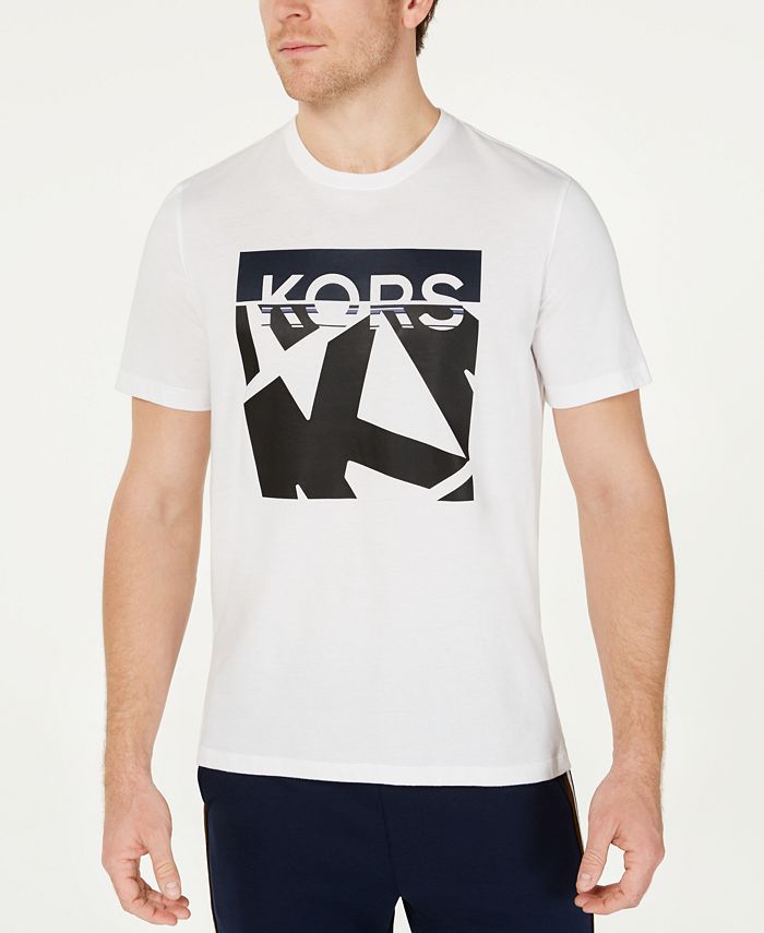 Michael Kors Men's Logo Graphic T-Shirt - Macy's