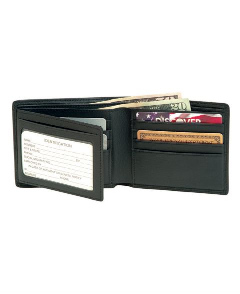 ROYCE New York Men's RFID Blocking Bifold Wallet