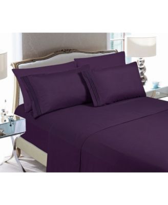 Luxury Soft Solid 4-Pc. Sheet Set, Twin