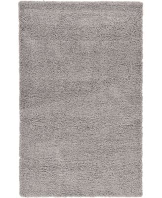 Solid Shag SS1 5' x 8' Area Rug