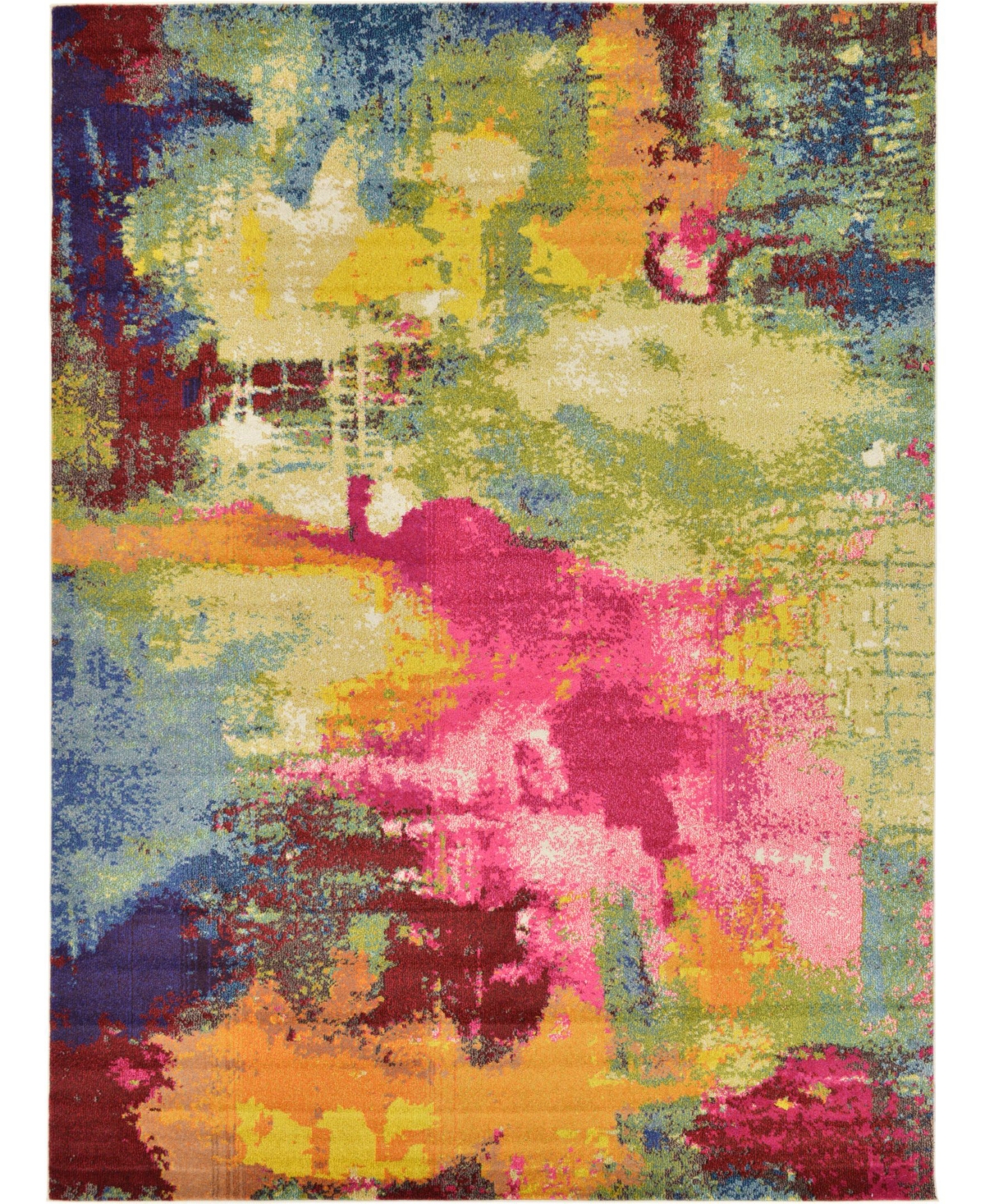 Bayshore Home Newwolf New2 Multi 8' x 11' Area Rug - Multi