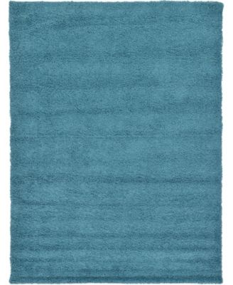 Solid Shag SS1 8' x 11' Area Rug