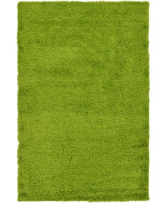 Solid Shag SS1 5' x 8' Area Rug