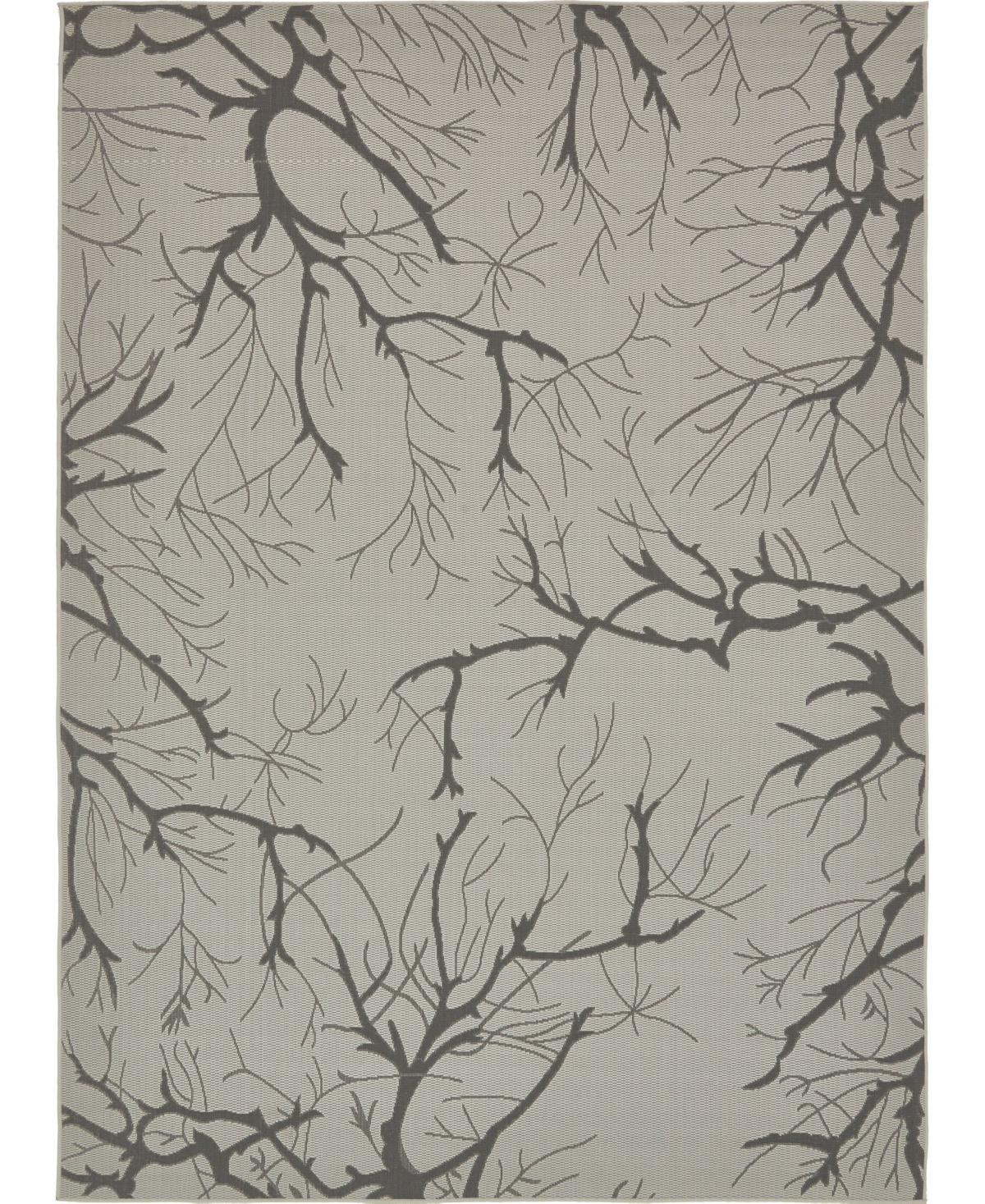 Bayshore Home Outdoor Pashio Pas6 8' x 11' 4in Area Rug - Light Gray