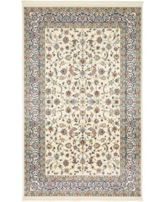 Bayshore Home Zara Zar1 Ivory 5' x 8' Area Rug - Macy's