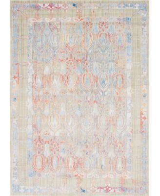 Bayshore Home Zilla Zil2 Area Rug Collection In Ivory