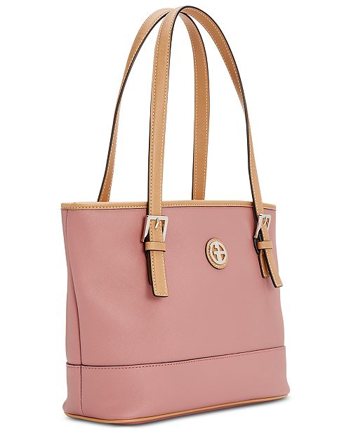 Giani Bernini Saffiano Tote, Created for Macy&#39;s & Reviews - Handbags & Accessories - Macy&#39;s