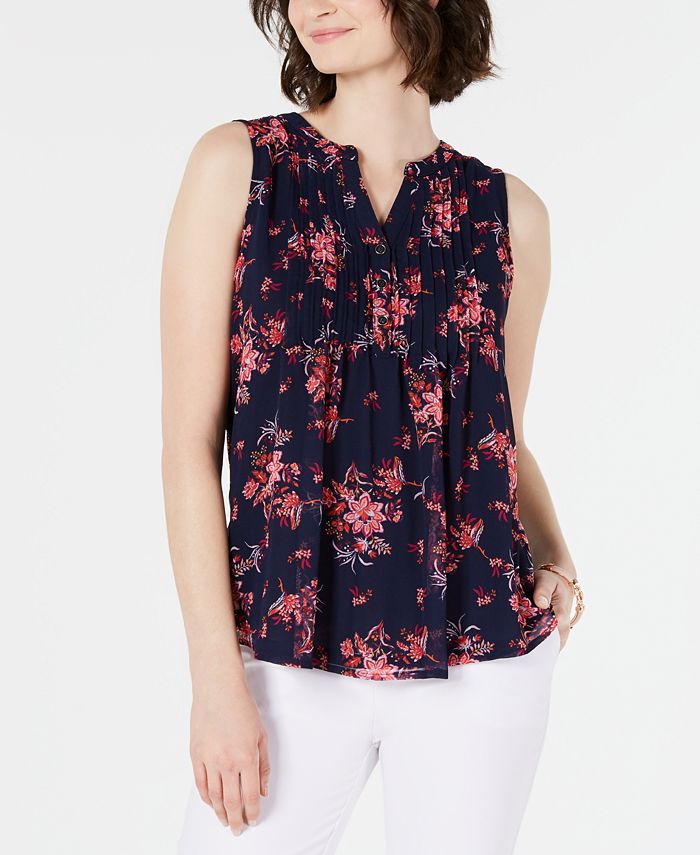 Macys outlet sleeveless blouses