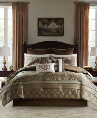 Zara Jacquard 16-Pc. Comforter Set, King