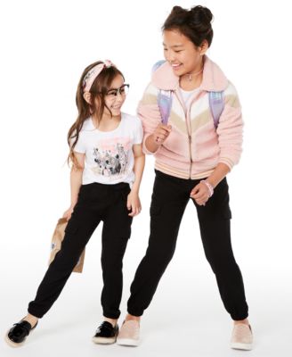 Epic Threads Toddler, Little & Big Girls Chevron Jacket, T-Shirts & Cargo Jogger Pants, Created for Macy's	