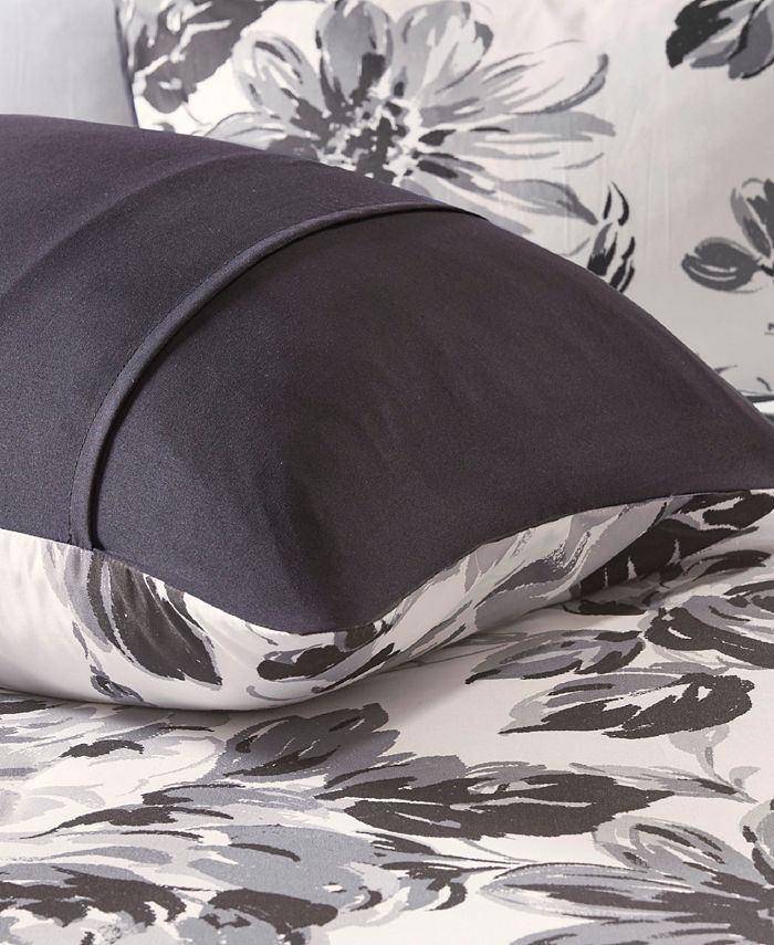 Intelligent Design Dorsey Floral 5-Pc. Duvet Cover Set, Full/Queen ...