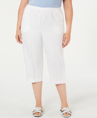 Alfred Dunner - Plus Size Pull-On Capris