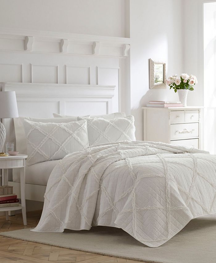 Laura Ashley Maisy Quilt Set, King & Reviews Home Macy's