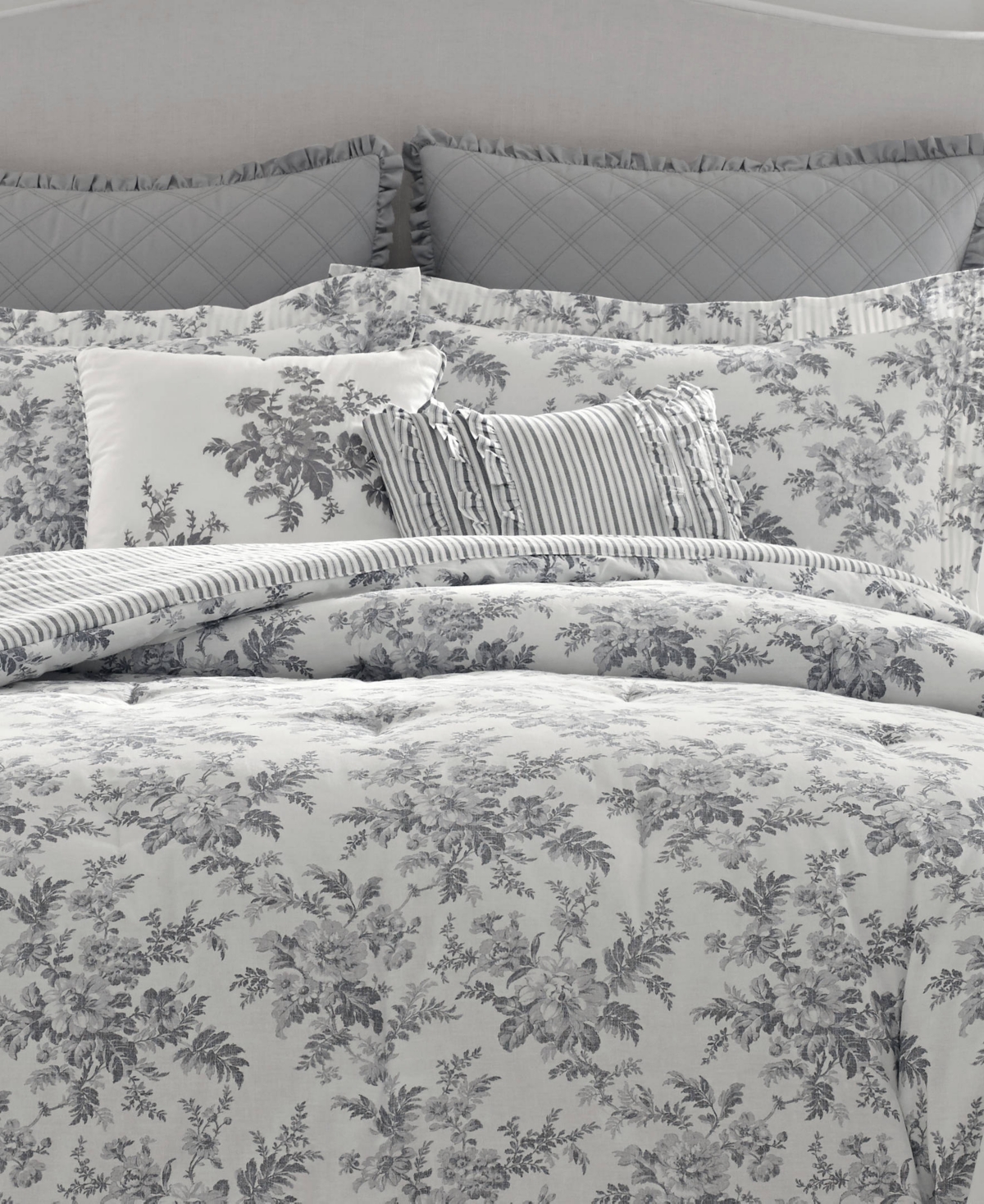 Laura Ashley Annalise Floral Comforter Set,