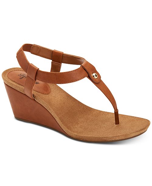 Style Co Women S Mariella Wedge Sandals Created For Macy S