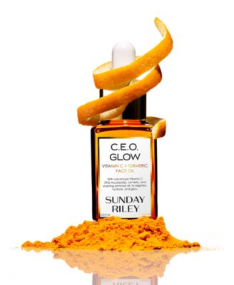 C.E.O. Glow Vitamin C + Turmeric Face Oil, 0.5oz.