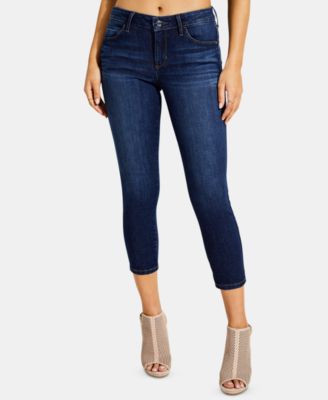 guess cropped skinny jeans