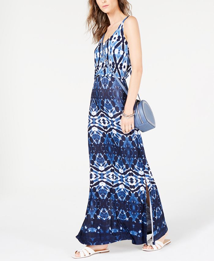 INC International Concepts INC Petite Tie Dye Blouson Maxi Dress ...