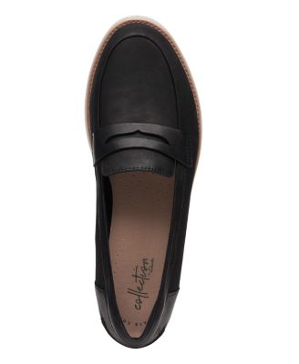 clarks women's sharon ranch penny loafer