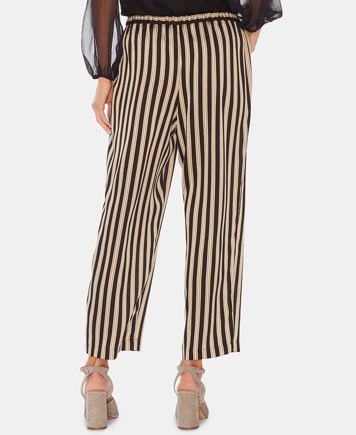 Vince Camuto Striped Pull-On Pants - Macy's