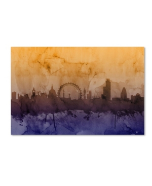 Trademark Global Michael Tompsett 'london England Skyline Iii' Canvas Art In Multi