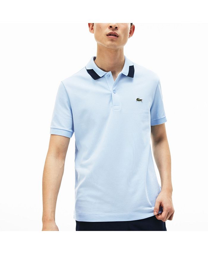 Lacoste Men s Jacquard Collar Polo Shirt Macy s