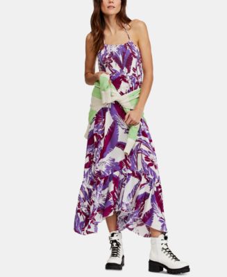 Free people heat deals wave printed maxi