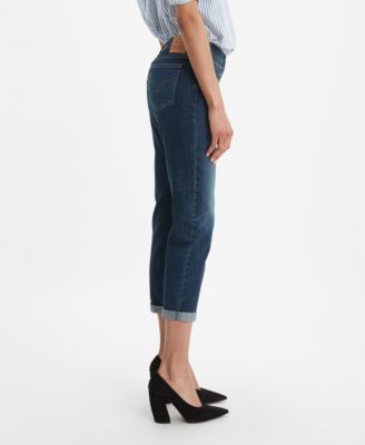 Boyfriend Tapered-Leg Jeans 