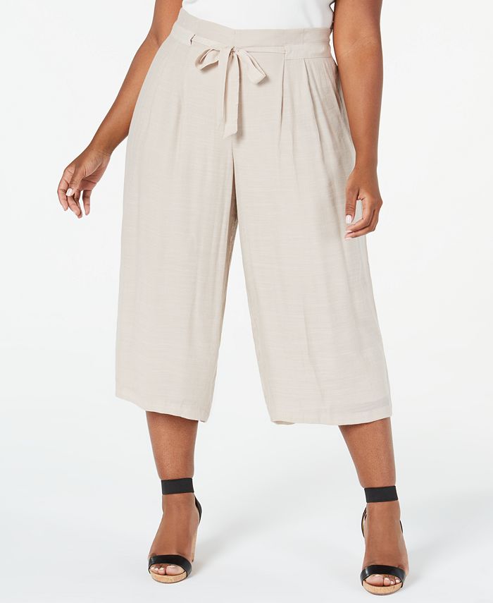 JM Collection Linen Capri Pants, $49, Macy's