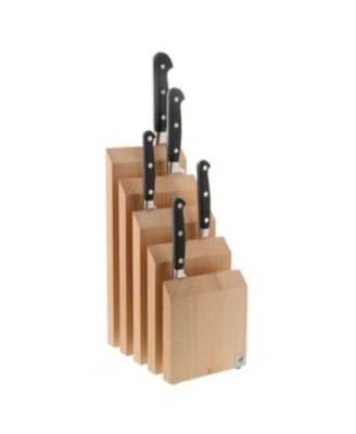 J.A. Henckels Beechwood Italian Magnetic Knife Block 