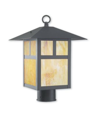 Livex - Montclair Mission 1-Light 18" Outdoor Post Lantern