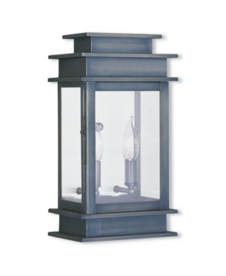 Livex - Princeton 2-Light Outdoor 14" Wall Lantern
