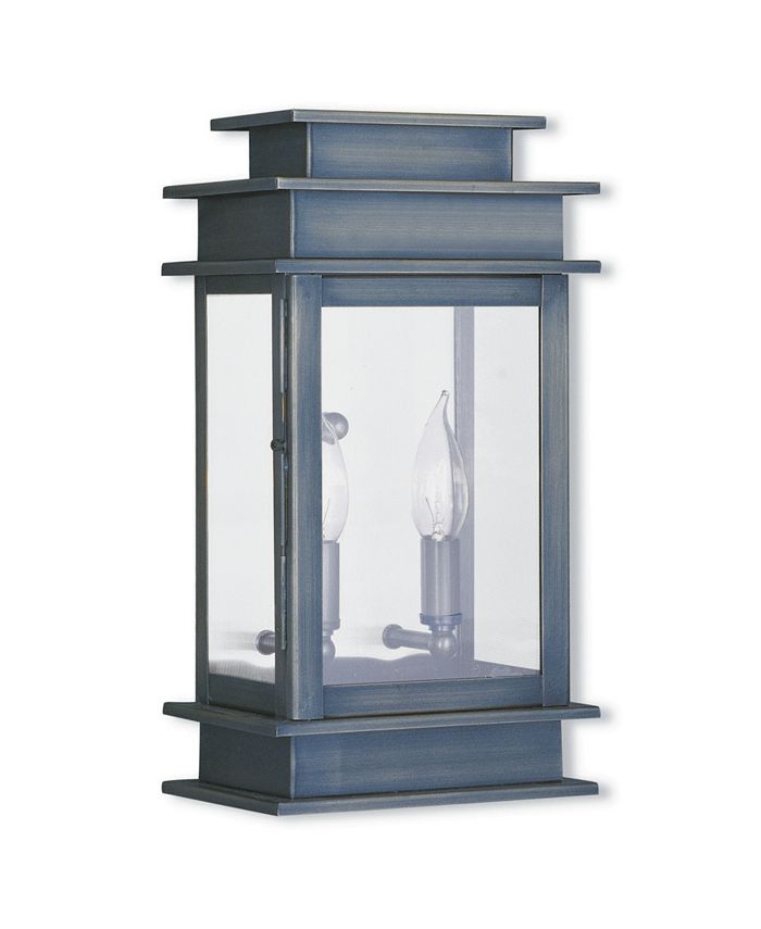 Livex - Princeton 2-Light Outdoor 14" Wall Lantern