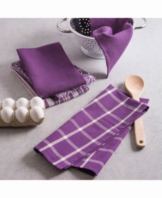 Assorted Dishtowel and Dishcloth, Set of 5
