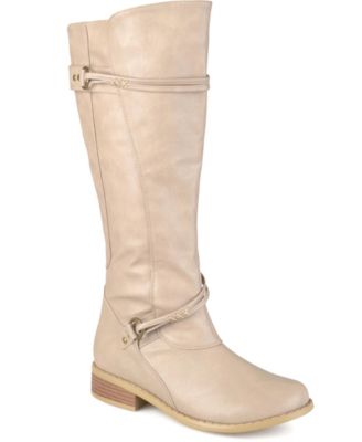 Women's Harley Extra Wide Calf Rouched Knee High Boots
