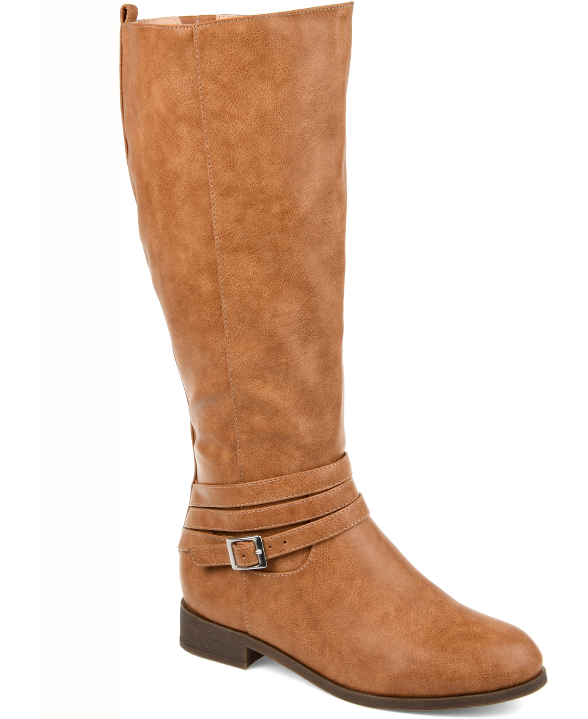 Journee Collection Women's Ivie Extra Wide Calf Knee High Riding Boots
