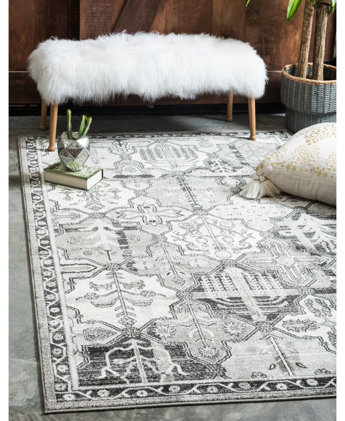 Bayshore Home Aldrose Ald1 10' Area Rug