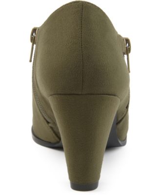 Women's Sanzi Inside Zip Block Heel Shooties