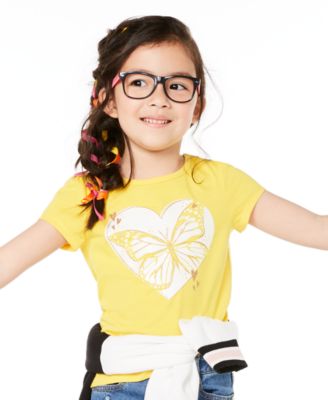 Epic Threads - Little Girls Butterfly Heart T-Shirt