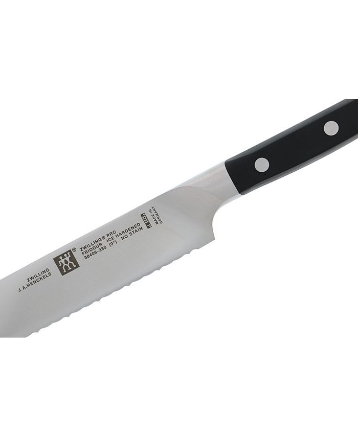 Zwilling Pro 9" Bread Knife Z15 Serration Macy's