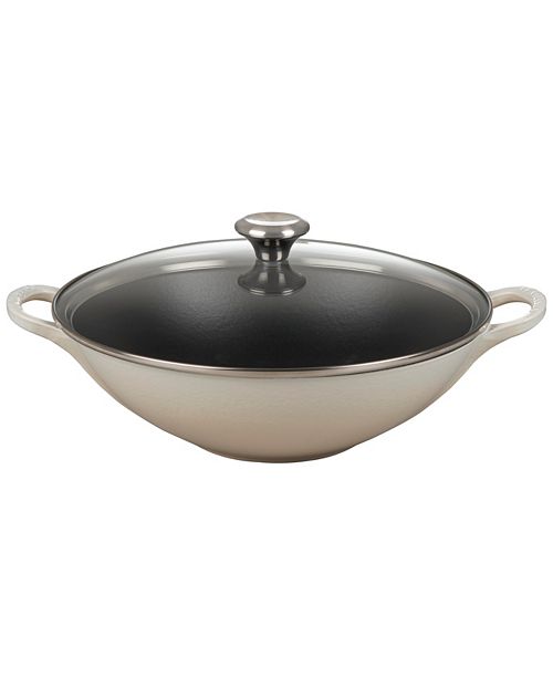 5 25 Qt Cast Iron Wok