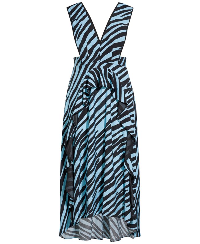 City Chic Trendy Plus Size Zebra-Print Maxi Dress - Macy's