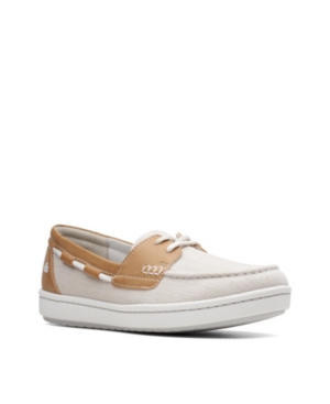 CLARKS WOMEN'S CLOUDSTEPPERS STEP GLOW LITE BOAT SHOES WOMEN'S SHOES