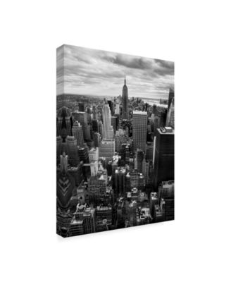 Nina Papiorek 'Nyc Downtown' Canvas Art - 14" x 19"
