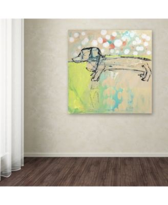 Wyanne 'Dachshund' Canvas Art - 24" x 24"